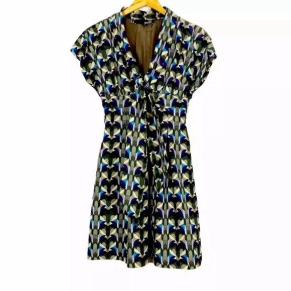 LOVE MOSCHINO Fit & Flare Print Dress - Picture 1 of 10